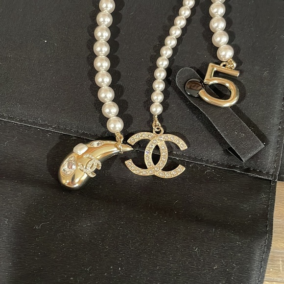 Chanel pearl belt - Picture 2 of 4